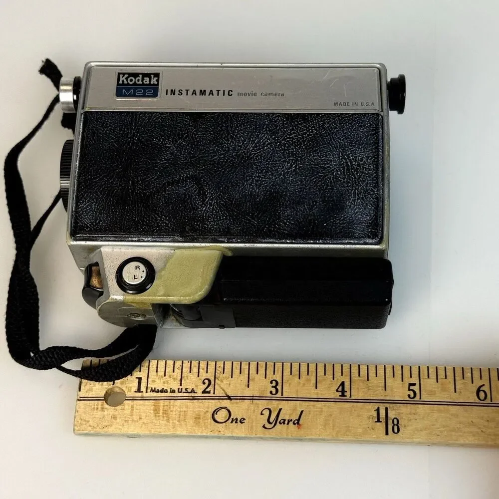 Kodak M22 Instamatic Super 8 Movie Camera Vintage Display Piece, 1970s Nostalgic